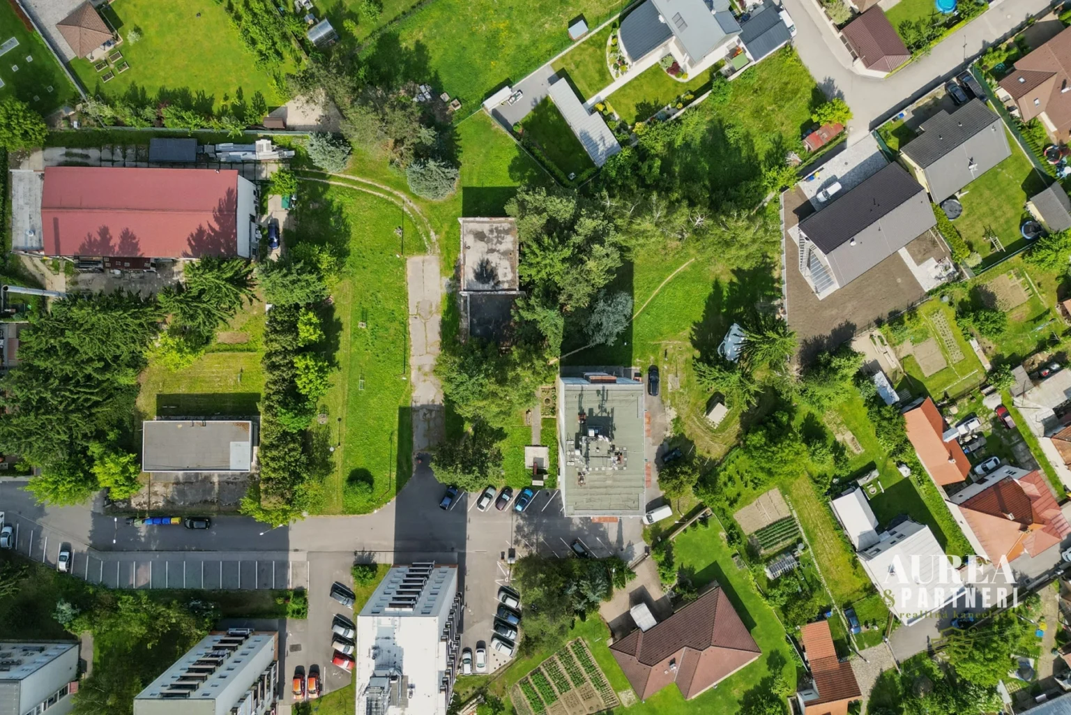 Dronové zábery zabery z dronu